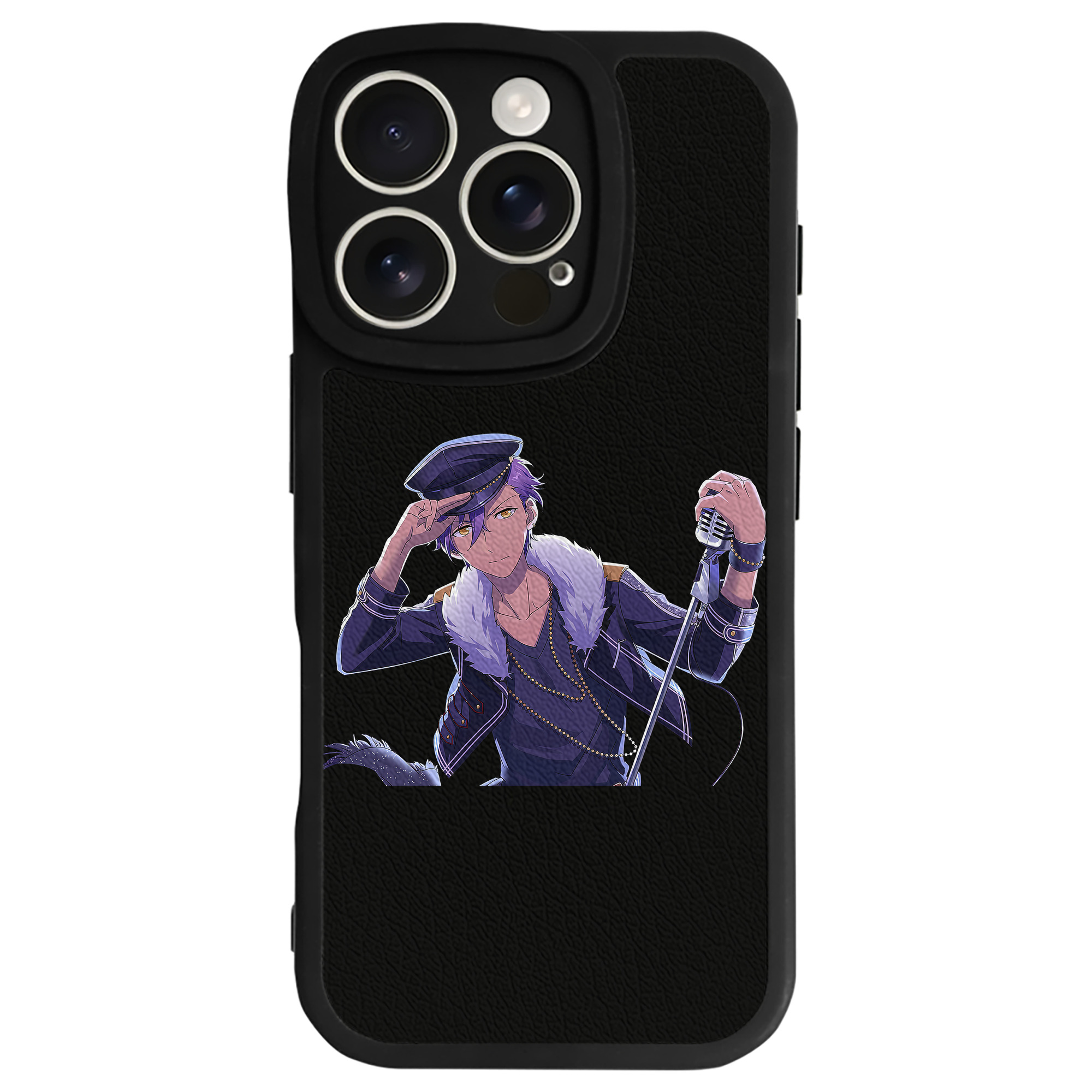 （画像用） あんさんぶるスターズ! Ensemble Stars 【iPhone 16シリーズ対応】シリコンスマホケース（レザー調） 材質：シリコン